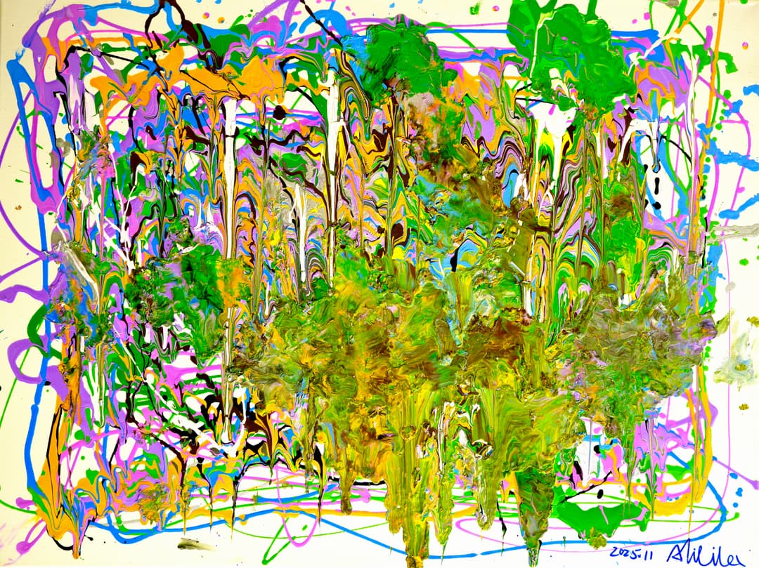 Magic Forest Paint Splash